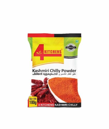 Kashmiri Red Chilly Powder -100gms | 100% vegan | Pack of 1