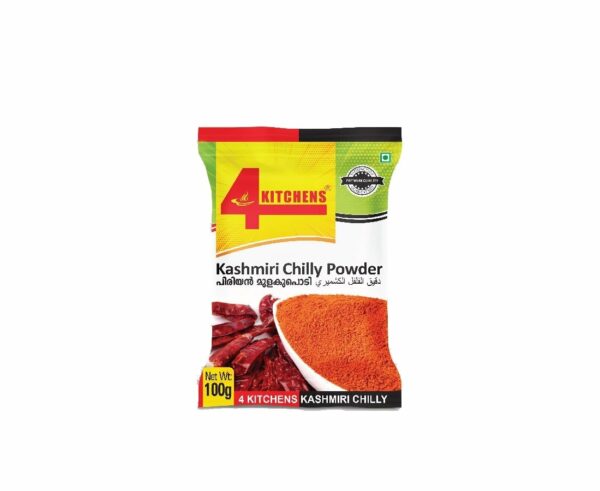 Kashmiri Red Chilly Powder -100gms | 100% vegan | Pack of 1